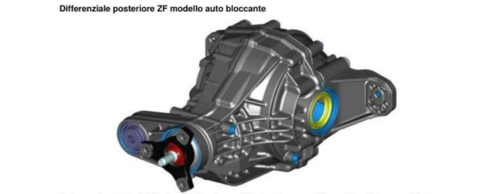 DIFFERENZIALE POSTERIORE Q2 ALFA ROMEO GIULIA DIESEL  - immagine 5