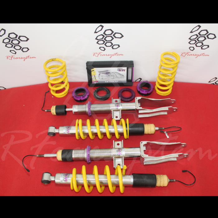 Assetto a Ghiera KW DDC Plug & Play Inox per Alfa Romeo Stelvio Quadrifoglio – Sospensioni Regolabili TUV