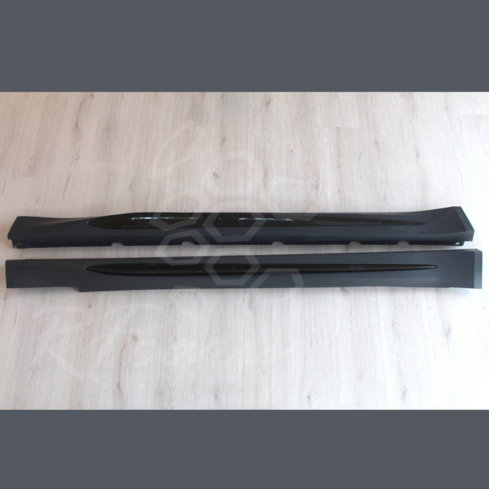 Coppia di LAME in CARBONIO + MINIGONNE per Alfa Romeo Giulia Quadrifoglio - immagine 4