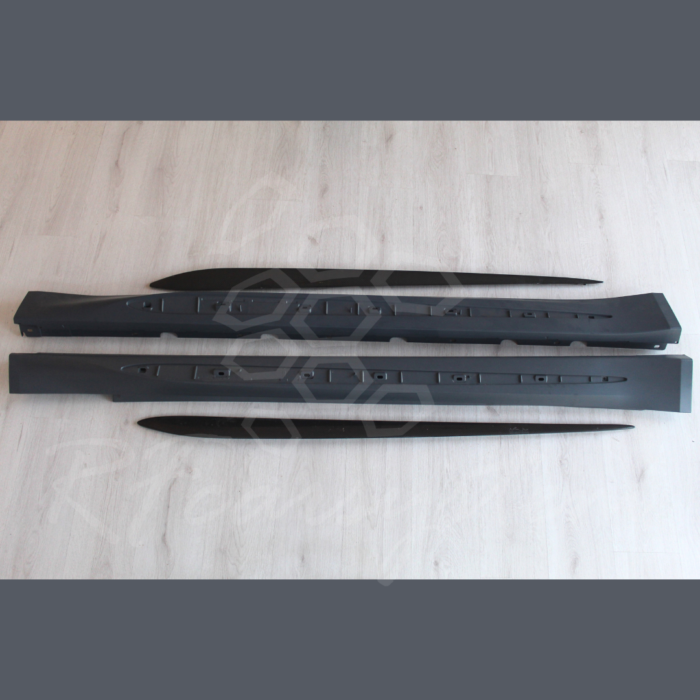 Coppia di LAME in CARBONIO + MINIGONNE per Alfa Romeo Giulia Quadrifoglio - immagine 5