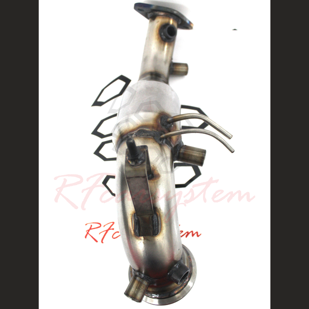 DownPipe con catalizzatore Brain 200 celle Giulia Stelvio diesel - immagine 11