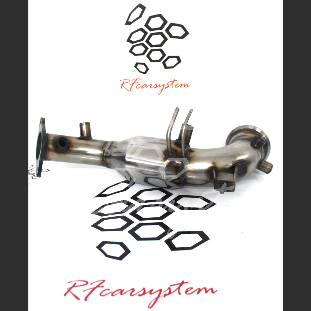 DownPipe con catalizzatore Brain 200 celle Giulia Stelvio diesel - immagine 13