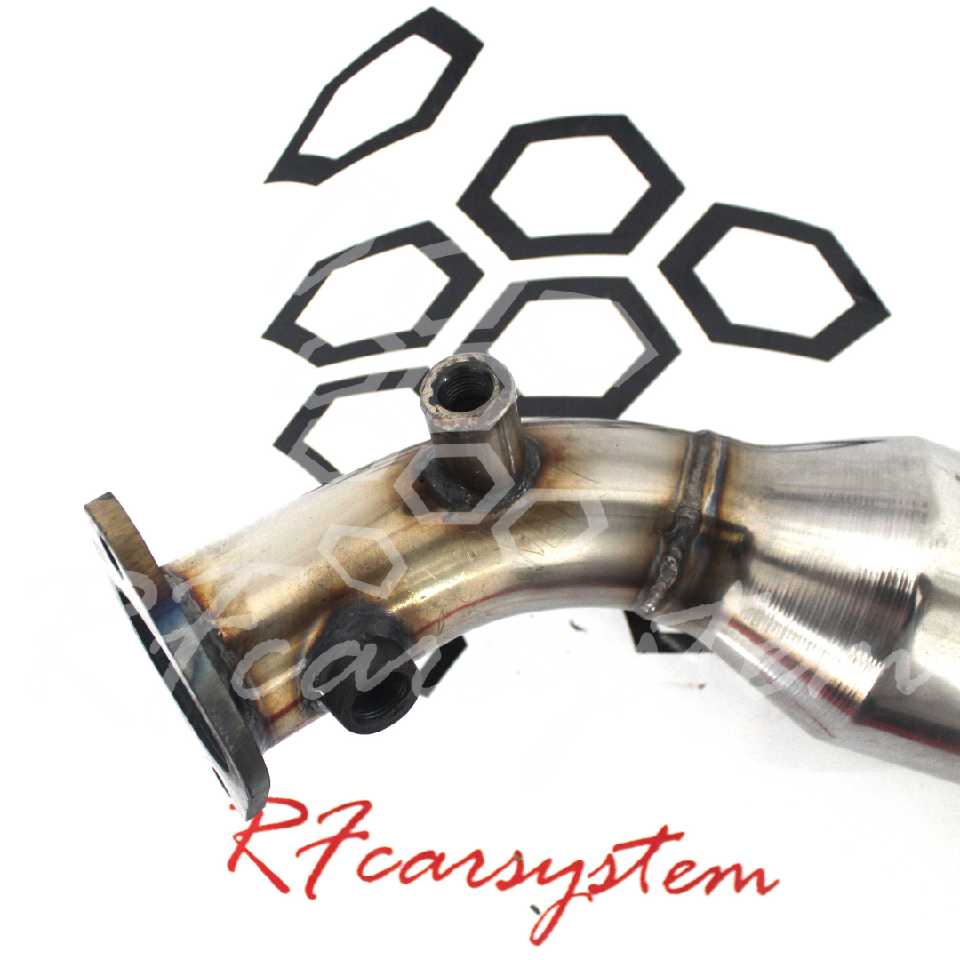 DownPipe con catalizzatore Brain 200 celle Giulia Stelvio diesel - immagine 5