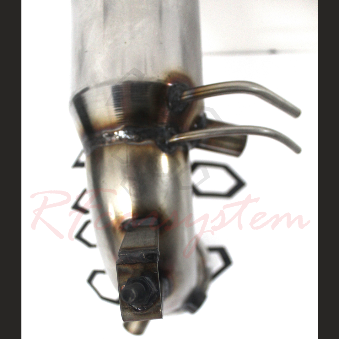 DownPipe con catalizzatore Brain 200 celle Giulia Stelvio diesel - immagine 6