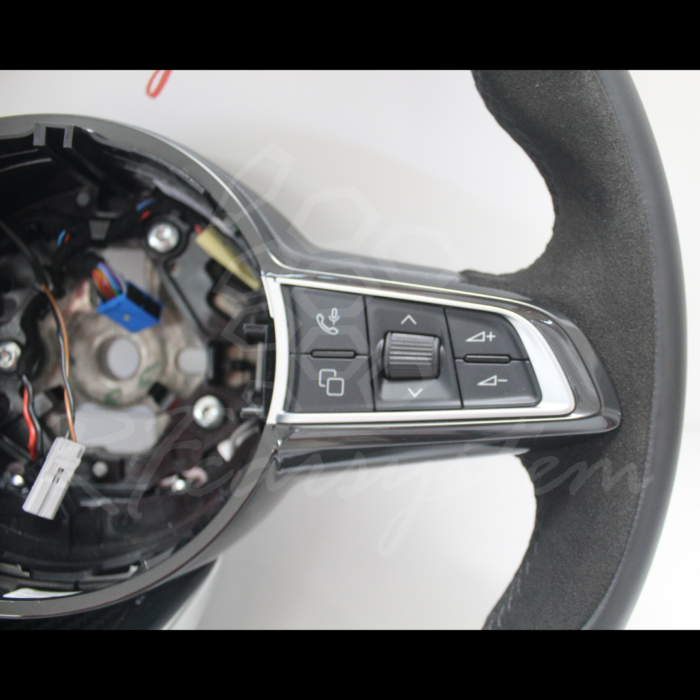 VOLANTE Originale QUADRIFOGLIO Riscaldato in CARBONIO per Alfa Romeo GIULIA e STELVIO - immagine 8