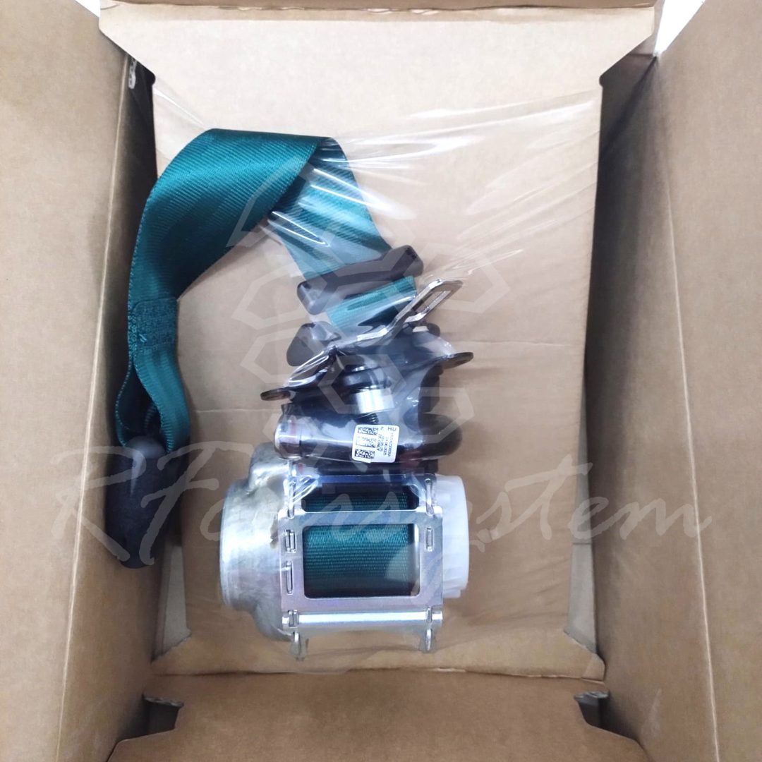 Seat Belt Kit for Alfa Romeo GIULIA Green Color composed of 4 pieces - Image 12