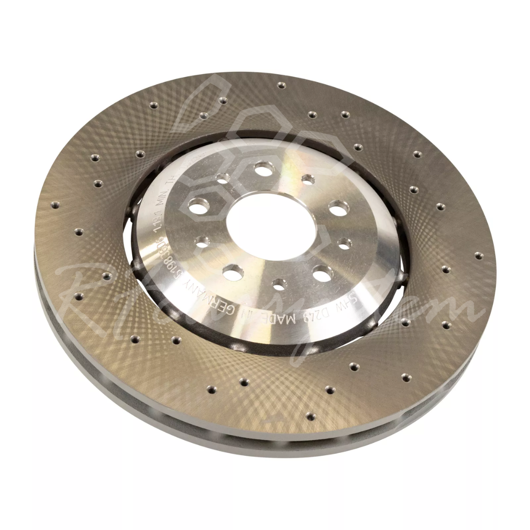 OEM Drilled Brake Disc for Alfa Romeo 4C