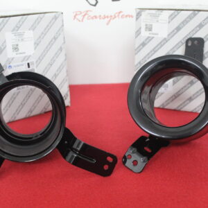 Kit di TERMINALI ESTETICI - FINALI SCARICO LH + RH Colore NERO per Alfa Romeo STELVIO