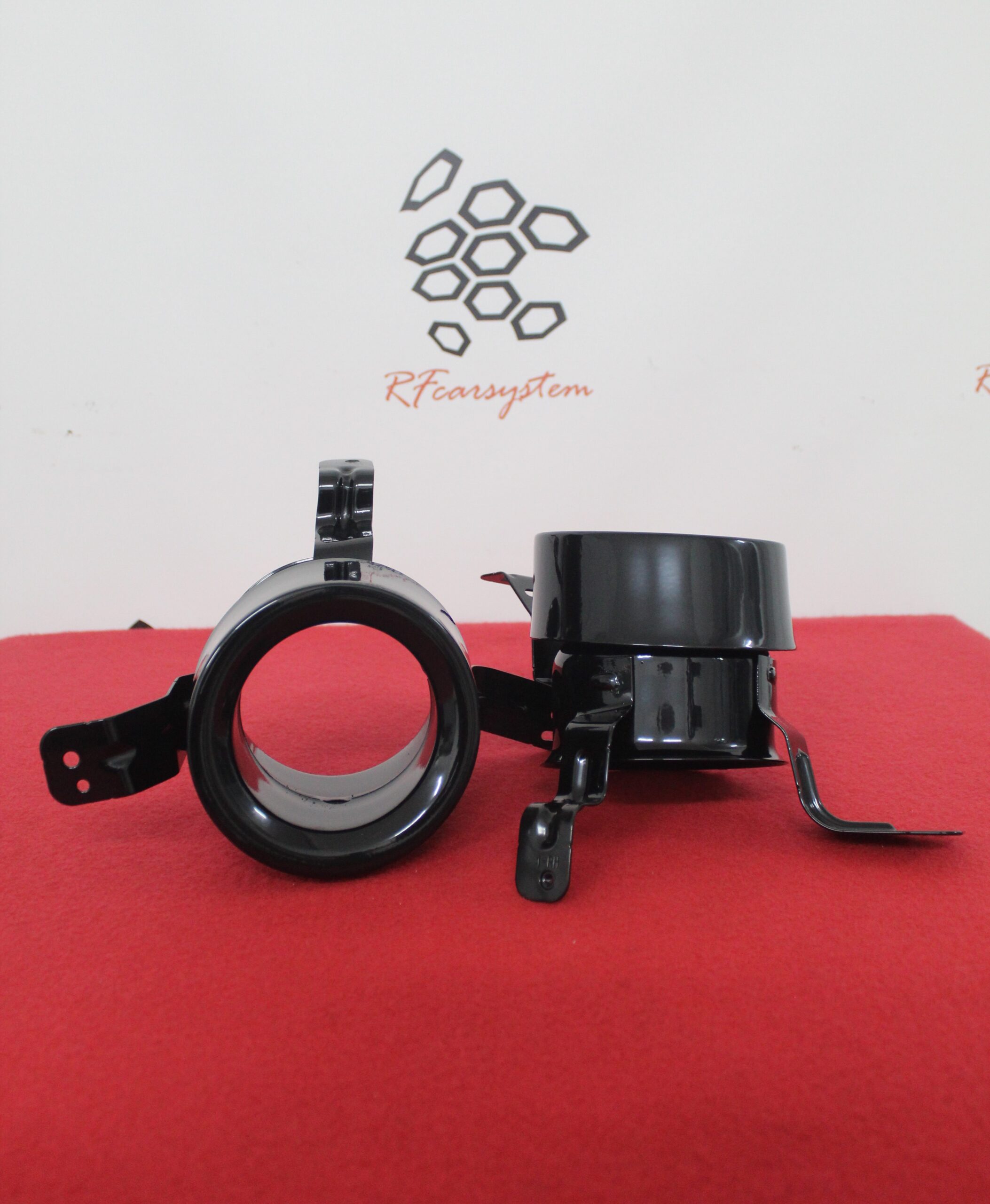 Set ÄSTHETISCHE ENDROHRE - ENDSCHALLDÄMPFER LH + RH Farbe SCHWARZ für Alfa Romeo STELVIO – Bild 6