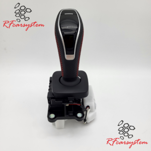 LEVA CAMBIO MY20 in PELLE con Cucitura ROSSA per Alfa Romeo GIULIA e STELVIO