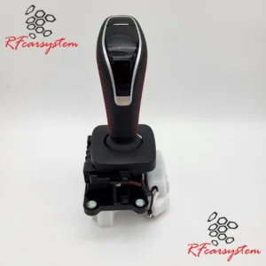 LEVA CAMBIO MY20 in PELLE con Cucitura ROSSA per Alfa Romeo GIULIA e STELVIO