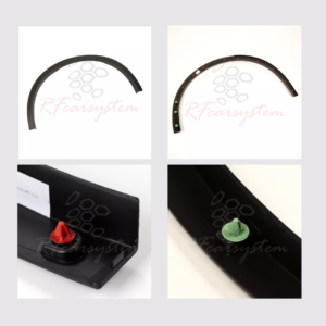 Archetto Passaruota - Copriruota per Alfa Romeo Stelvio dal 2017 in poi allestimento Base, Super, Business