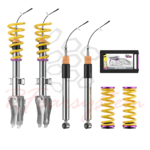 Assetto a Ghiera KW DDC Plug & Play Inox per Alfa Romeo Stelvio Quadrifoglio – Sospensioni Regolabili TUV