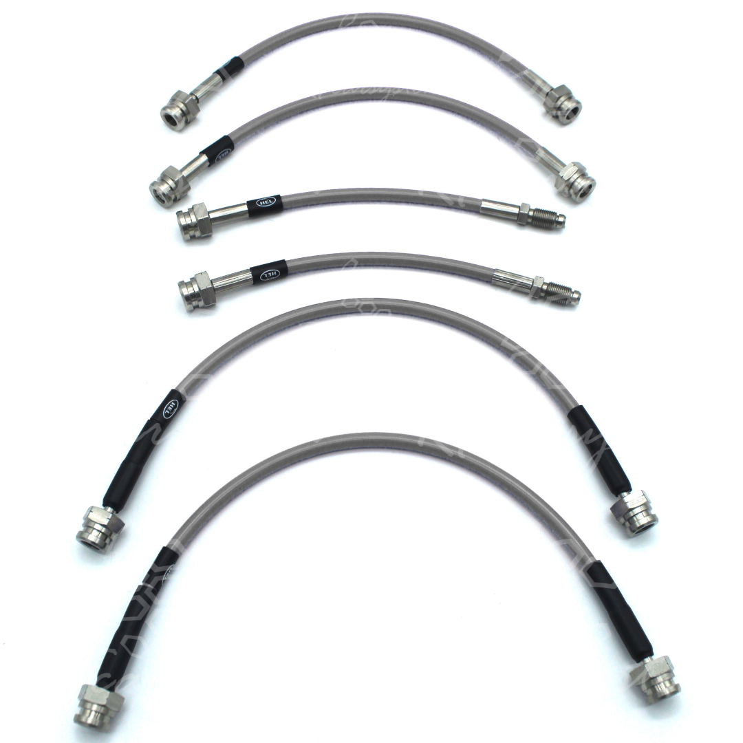 Aeronautical Braided Brake Lines for Alfa Romeo Giulia - Image 3