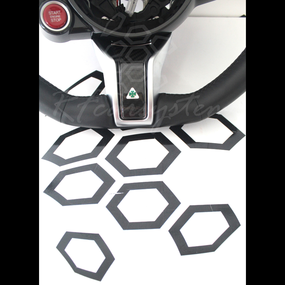 Original QUADRIFOGLIO Heated CARBON Steering Wheel for Alfa Romeo GIULIA and STELVIO - USED - Image 7
