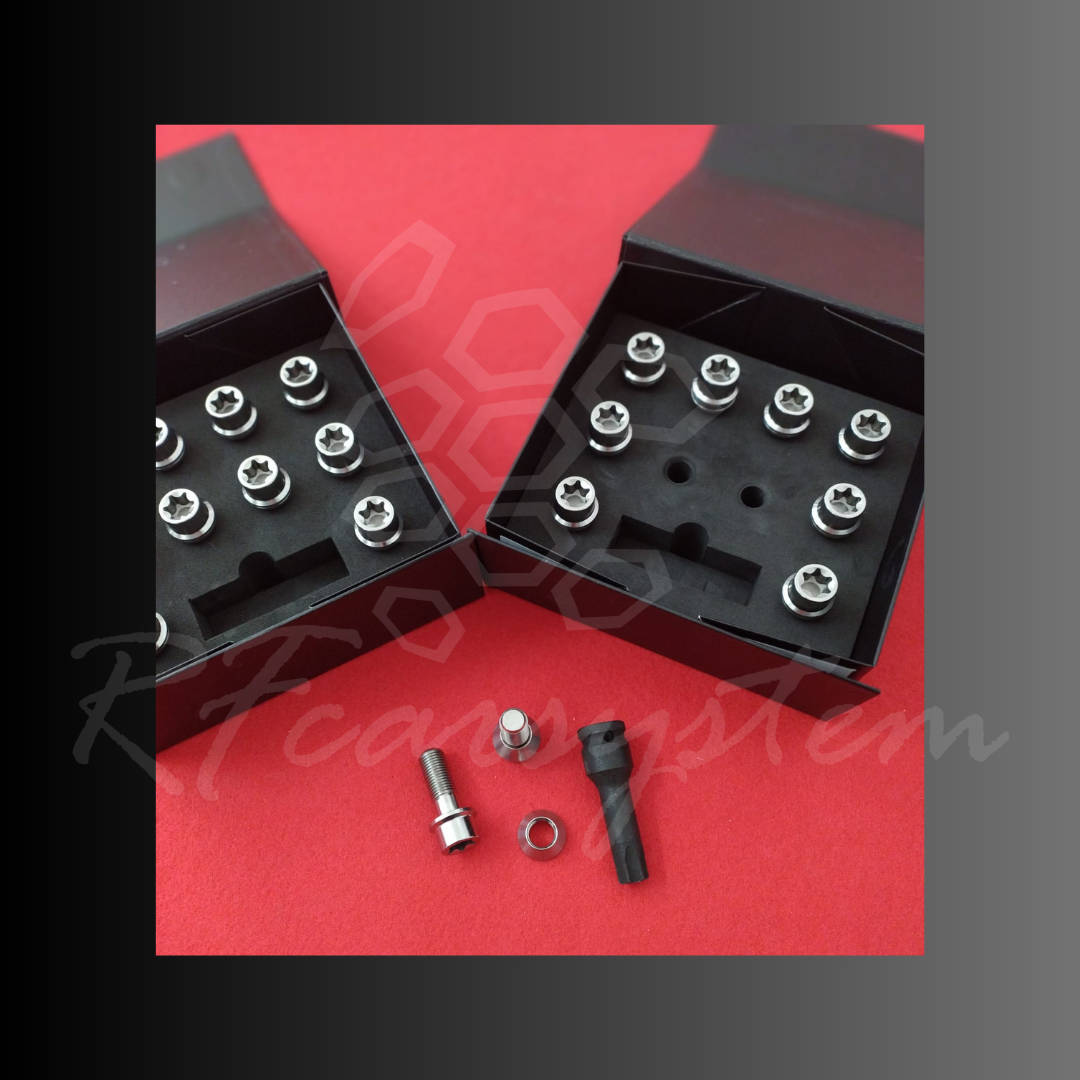 Titanium Wheel Bolt M14 x 1.5 x 28 – Kit 20 Pieces - Image 5