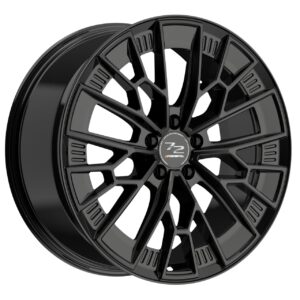 1972 (8300) 10.50x20 ET18 5x112 GLOSSY BLACK