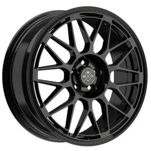 9EVO 7.00x18 ET40 4x108 GLOSSY BLACK