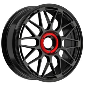 9EVO Monodado 10.50x20 ET48 CLx130 GLOSSY BLACK