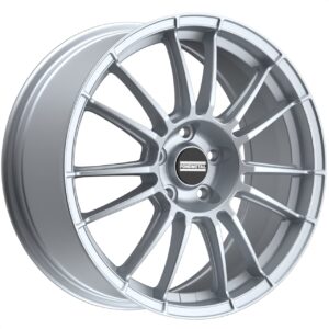 9RR 7.50x17 ET45 5x108 GLOSSY SILVER