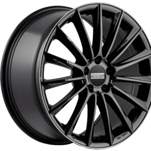 AIDON (FMI04) 8.50x20 ET40 5x112 GLOSSY BLACK MACHINED LIP