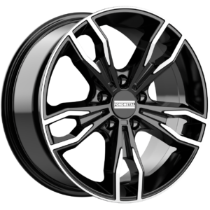 ALKE (FMI02) 8.00x18 ET30 5x112 GLOSSY BLACK MACHINED