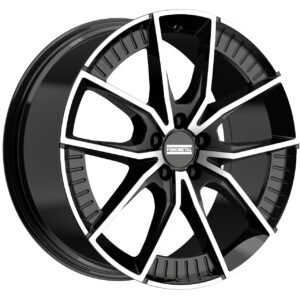 ELATHA (FMI11) 8.00x18 ET26 5x112 GLOSSY BLACK MACHINED