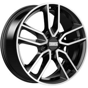 KOROS (FMI06) 9.00x19 ET33 5x112 GLOSSY BLACK MACHINED