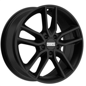FONDMETAL KOROS (FMI06) 6.5x18 ET38 5x114.3 MATT BLACK – Cerchio in Lega Made in Italy