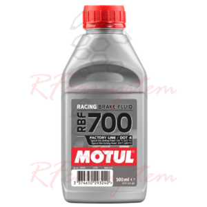 Flacone MOTUL RBF 700 Factory Line, liquido freni racing DOT 4 da 500 ml