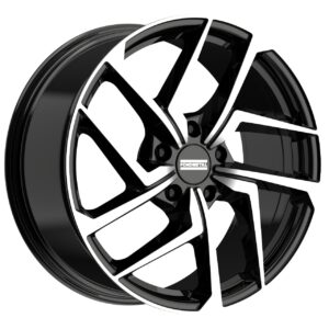 TAARA (FMI16) 8.50x21 ET30 5x112 GLOSSY BLACK MACHINED