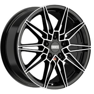 THOE (FMI08) 9.00x19 ET41 5x112 GLOSSY BLACK MACHINED